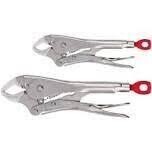 Milwaukee 7&quot; &amp; 10&quot; MaxBite Locking Pliers Set
