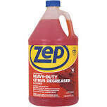 ZEP ZUCITI128 Heavy Duty Citrus Cleaner/Degreaser, 1Gal