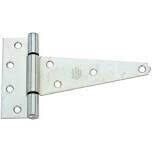 National Hardware N129-171 HD Steel T-Hinge, 6"  Zinc  23Lb WLL