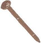 Maze StormGuard R112112022DB  Brown Trim Nails, 1Lb