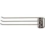 Decko Products 38190 Chrome 3-Arm Towel Rack