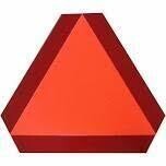 SMV Industries 2-CH Aluminum SMV Sign with Microprismatic Reflective Tape