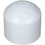 LASCO 447012BC PVC Sch40 Cap, 1-1/4&quot;