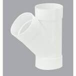CANPLAS 414134BC PVC S&amp;D Wye, 4&quot;  45Deg