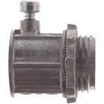 Halex 21212 EMT Conduit Box Connector w/Setscrew, 3/4&quot; 5pk