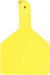 Yellow Cow Size Blank Z-Tags