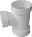 CANPLAS 192136 PVC DWV Reducing Tee, 4&quot;X3&quot;