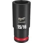 SHOCKWAVE™ Impact Duty 1/2&quot; Deep Well Socket 15/16&quot;