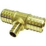 Apollo APXT1112 Brass Pex Reducing Tee, 1&quot;X1&quot;X1/2&quot;