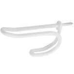 National Hardware N188-008 White Coat/Hat Hook  2Pk