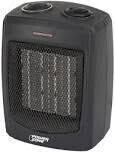 PowerZone PTC-700 Black Electric Ceramic Heater, 750/1500W