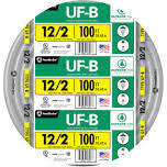 Southwire 12/2UF-W/GX100Ft Building Wire