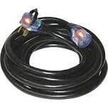 STW Pro Grip Black Welder Extension Cord, 8/3X25Ft
