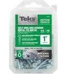 Teks Self-Drilling Screws, 10X1&quot;