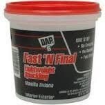 DAP Fast&#39;NFinal 12142 Spackling Compound, 1-Qt