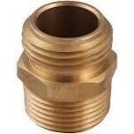 PlumbPak PP850-61 Male Hose Adaptor, 3/4&quot;MGH X 1/2&quot;FP X 3/4&quot;MP