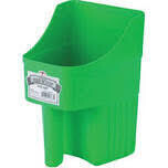 Lime Green Plastic Feed Scoop, 3Qt