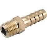 Anderson Metals 757001-0806 8-6MP Brass Male Adaptor, 1/2&quot;X3/8&quot;Mpt