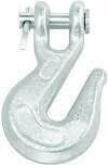 Campbell T9501824 Gr43 Clevis Grab Hook, 1/2",  9200Lb WLL
