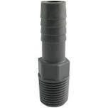 Boshart Industries UPPA-05 Poly Male Insert Adaptor, 1/2&quot;