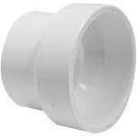 CANPLAS 193022 PVC DWV Reducer Coupler, 2&quot;X1-1/2&quot;