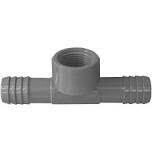 Boshart Industries UPVCFT-07 Poly Insert Combination Tee, 3/4&quot; INSXINSXFIP