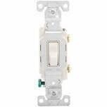 Eaton CS120LA Lt Almond Light Switch 20A 120/277V