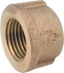 Anderson Metals 738108-08 Brass Pipe Cap, 1/2&quot;