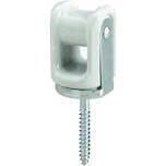 Halex 60222 HD Porcelain Screw In Wire Holder