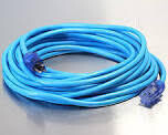 Blue Pro-Style Extension Cord, 12/3X100Ft