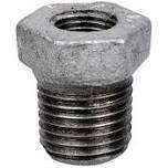 ProSource 35-1/4X1/8G Galv. Steel Pipe Bushing, 1/4&quot;X1/8&quot;