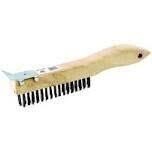 ProSource WB01416S Wire Brush w/Scraper