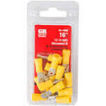 GB 20-145M Yellow Male Disconnect Wire Terminals, 12-10Awg, 16Pk