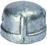 B&amp;K 511-410BC Galv. Steel Pipe Cap,  3&quot;