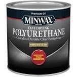 Minwax 230054444 Semi-Gloss Polyurethane Finish 1/2-Pt
