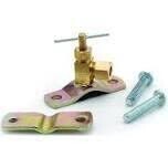 Anderson Metals 7104SCSD Brass Saddle Valve, 1/4&quot;