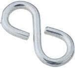 National Hardware N121-392 812 Closed S-Hooks Zinc Pltd 6Pk