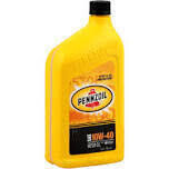 Pennzoil 10W-40 Motor Oil, 1-Qt