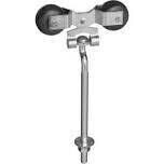 National Hardware N193-714 Rolling Door Hanger, 600Lb Round w/9&quot; Bolt, 2pk