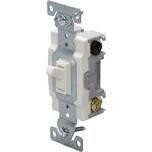 Eaton 1242-7LA-BOX Lt Almond Light Switch 4-Way, 15A 120V