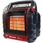 Mr Heater F274805 Big Buddy Portable Propane Heater, 4000 to 18,000Btu