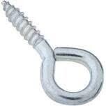 National Hardware N118-869 Screw Eye #108, 1-17/32&quot; Znc Pltd