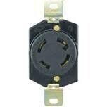 Eaton L1430R Single Locking Receptacle, 30A 125/250V