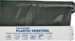 Orgill Poly 6X20-B Black Plastic Sheeting, 20&#39;X100Ft 6MIL