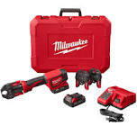 Milwaukee M18 Pex Crimper Kit w/1/2&quot;, 3/4&quot; &amp; 1&quot; Jaws