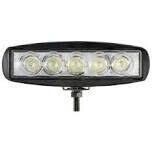 Mini Light Bar Led Work Lamp, 5-3/4&quot;, Flood Pattern, 1200Lm