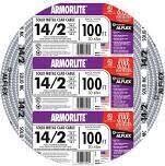 Southwire 55278323 Duraclad Building Wire, 14/2MC-BX X 100Ft