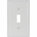 Eaton 2134W White 1G Thermoset Switch Cover, 10-Pk.
