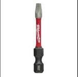 Milwaukee #2SQ X 2&quot; Insert Bit, 25Pk