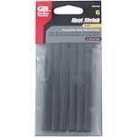 GB HST-250 Heat Shrink Tubing, 1/4&quot;X4&quot;, 6Pk